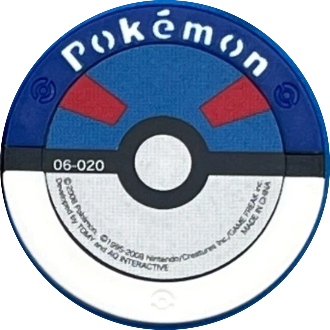 Dragonite collectible #06-020, Pokemon Battrio Shaymin's Meeting Chapter Checklist (2008), back