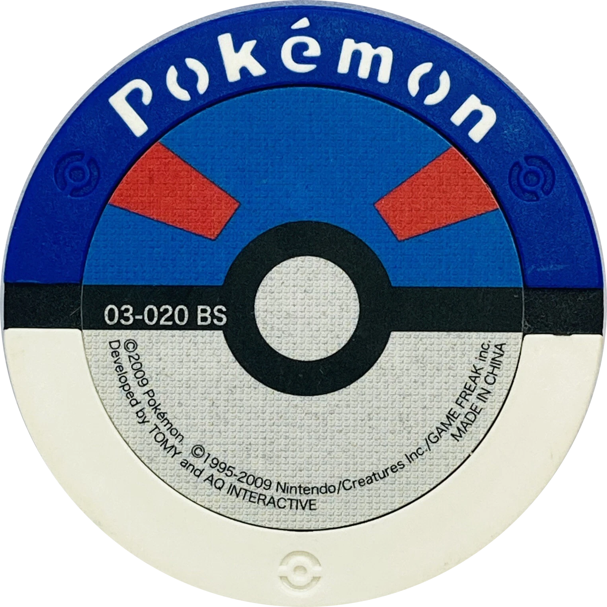 Dragonite collectible #03-020, Pokemon Battrio Mewtwo's Challenge Chapter Checklist (2008), back