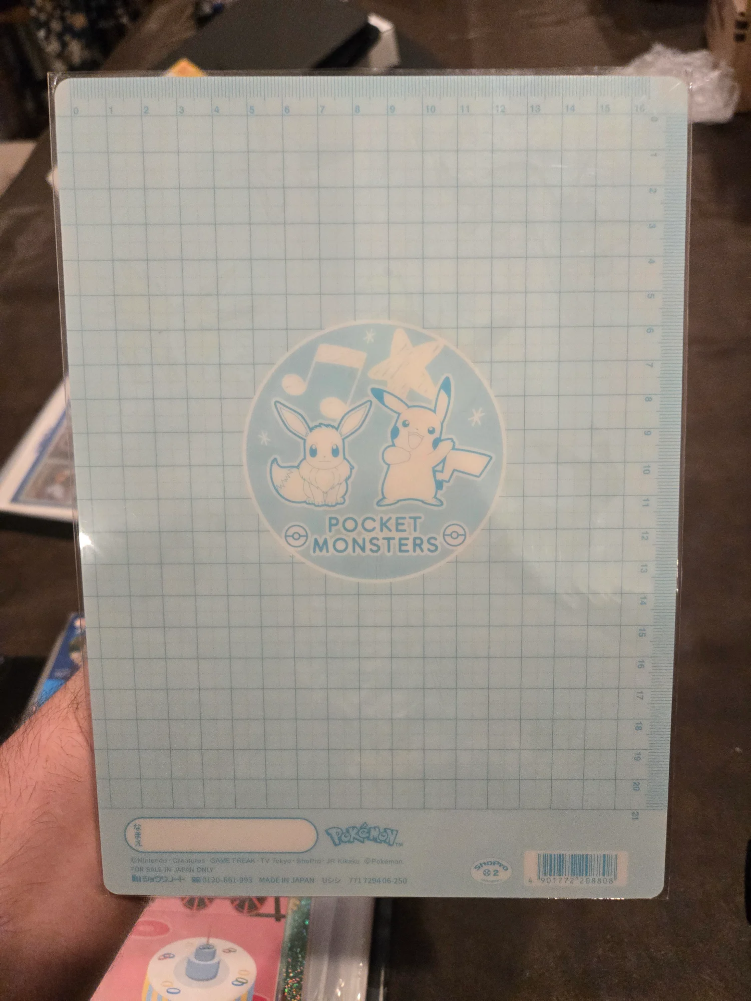 パステルフレーク 2023 pencil board #771729406, Pokémon Pencil Boards, back