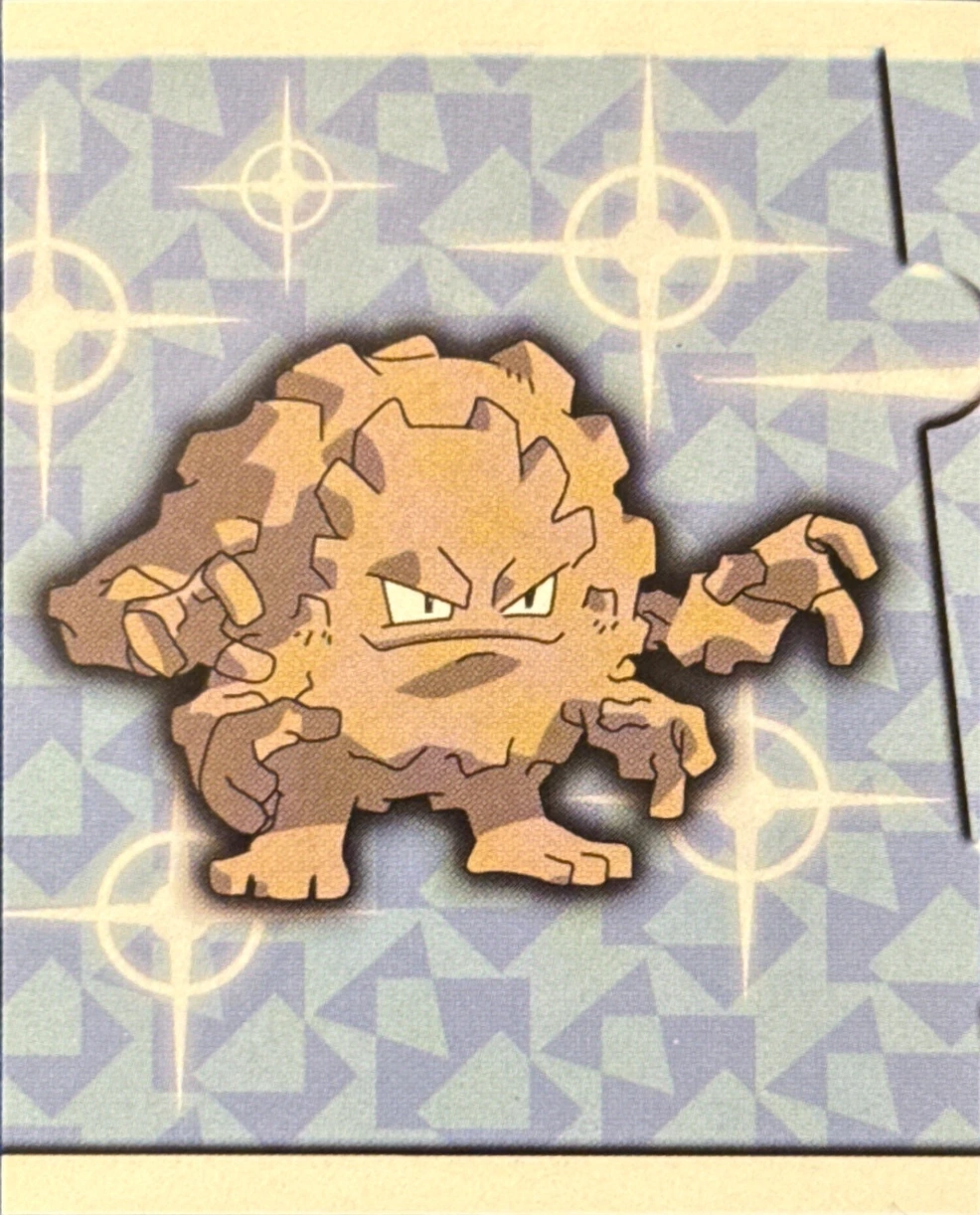 Graveler, Evolution Card #223, Pokémon Merlin Series 1 (1999), front