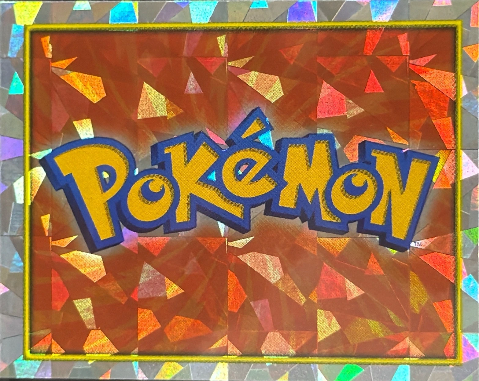 Logo card #1, Pokémon Merlin Series 2 (2000), front