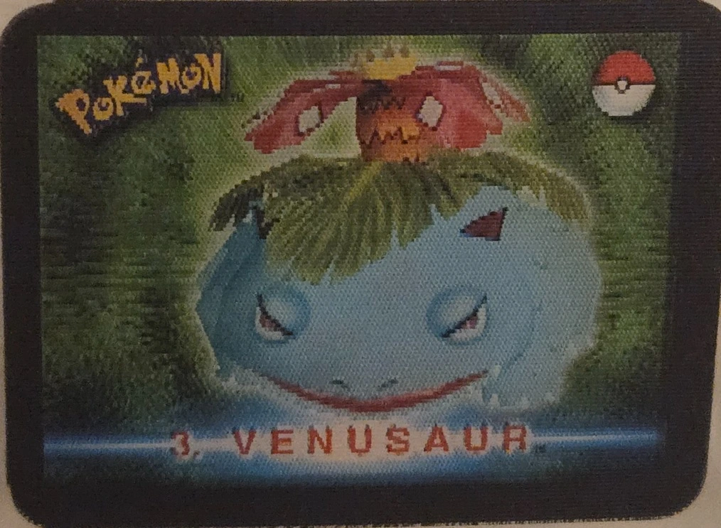 Bulbasaur / Ivysaur / Venusaur collectible, Pokémon Stadium Action 3D’s