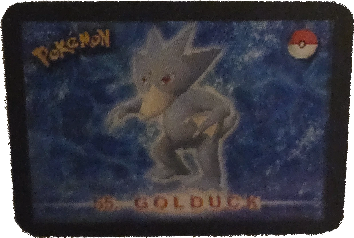Psyduck / Golduck collectible, Pokémon Stadium Action 3D’s