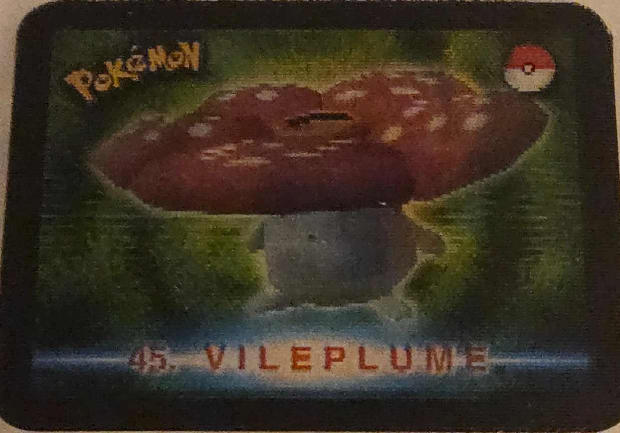 Oddish / Gloom / Vileplume collectible, Pokémon Stadium Action 3D’s