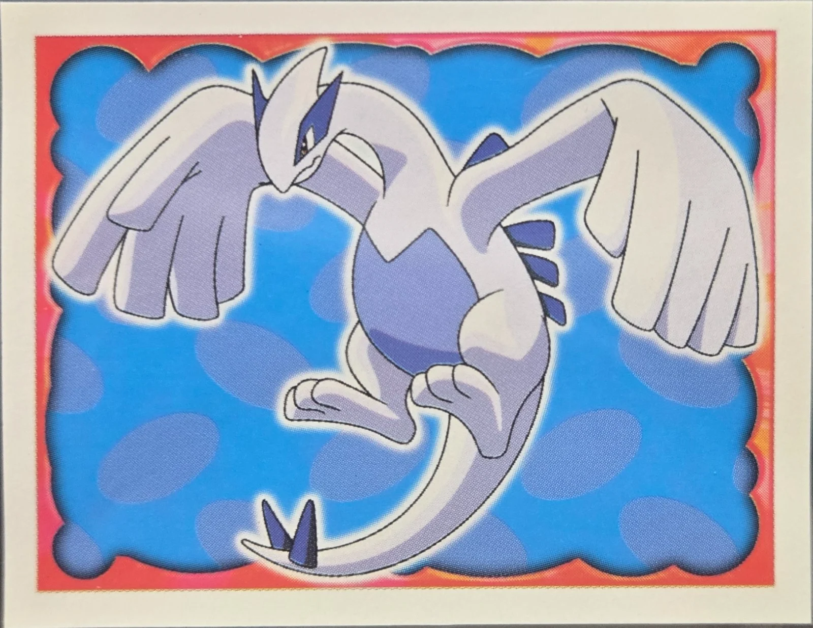 Lugia card #41, Pokémon Merlin Series 3 (2001), front