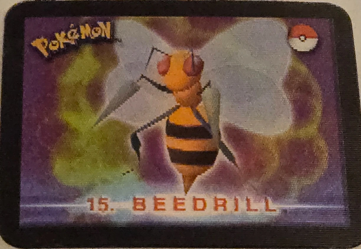 Weedle / Kakuna / Beedrill collectible, Pokémon Stadium Action 3D’s