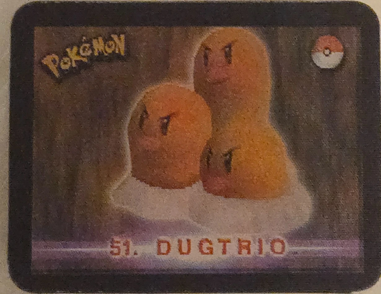 Diglett / Dugtrio collectible, Pokémon Stadium Action 3D’s
