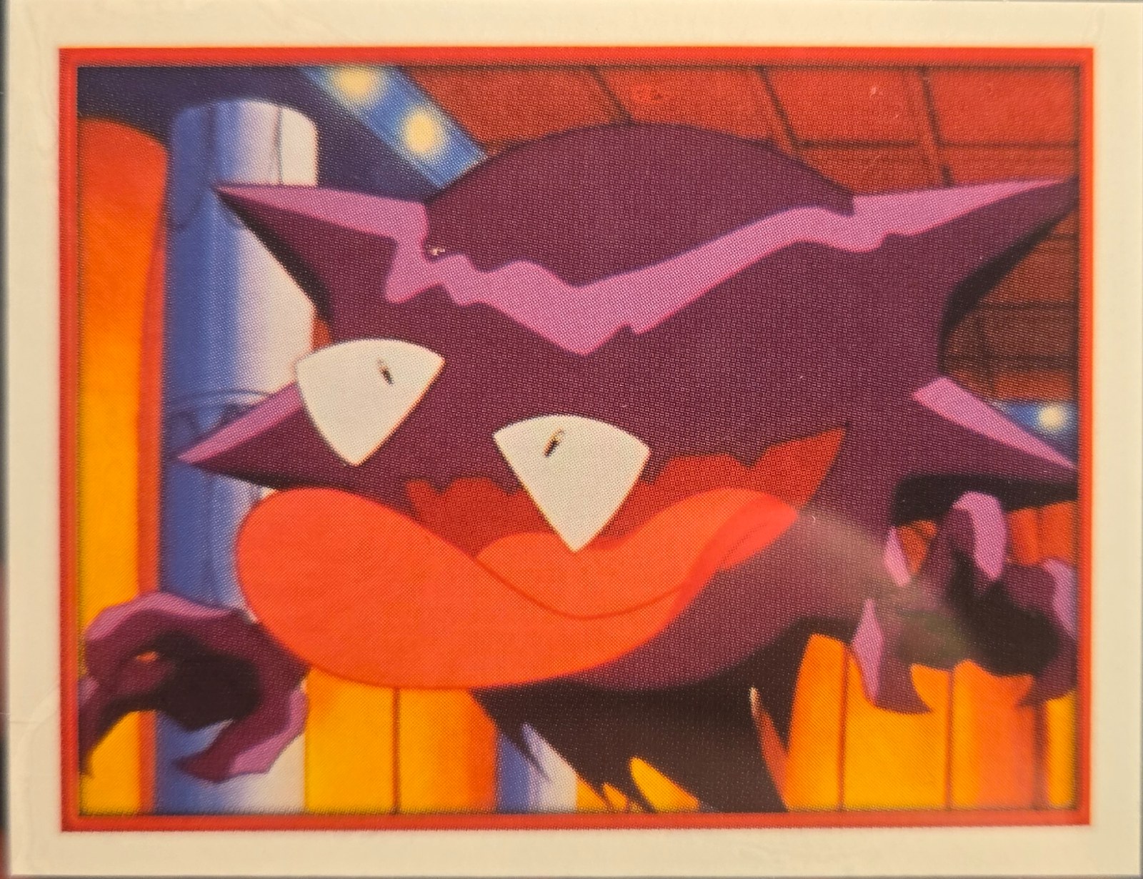 Haunter card #169, Pokémon Merlin Series 2 (2000), front