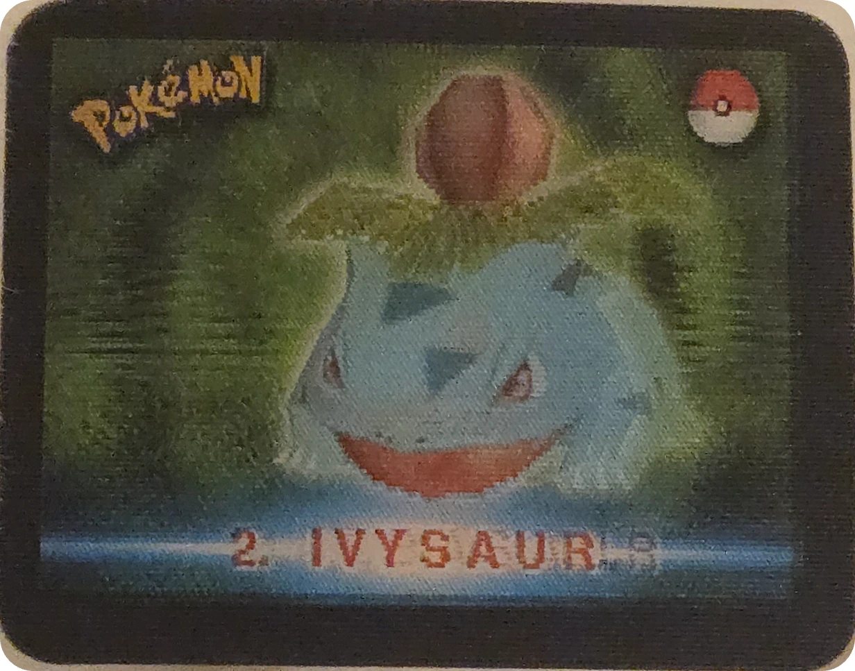 Bulbasaur / Ivysaur / Venusaur collectible, Pokémon Stadium Action 3D’s