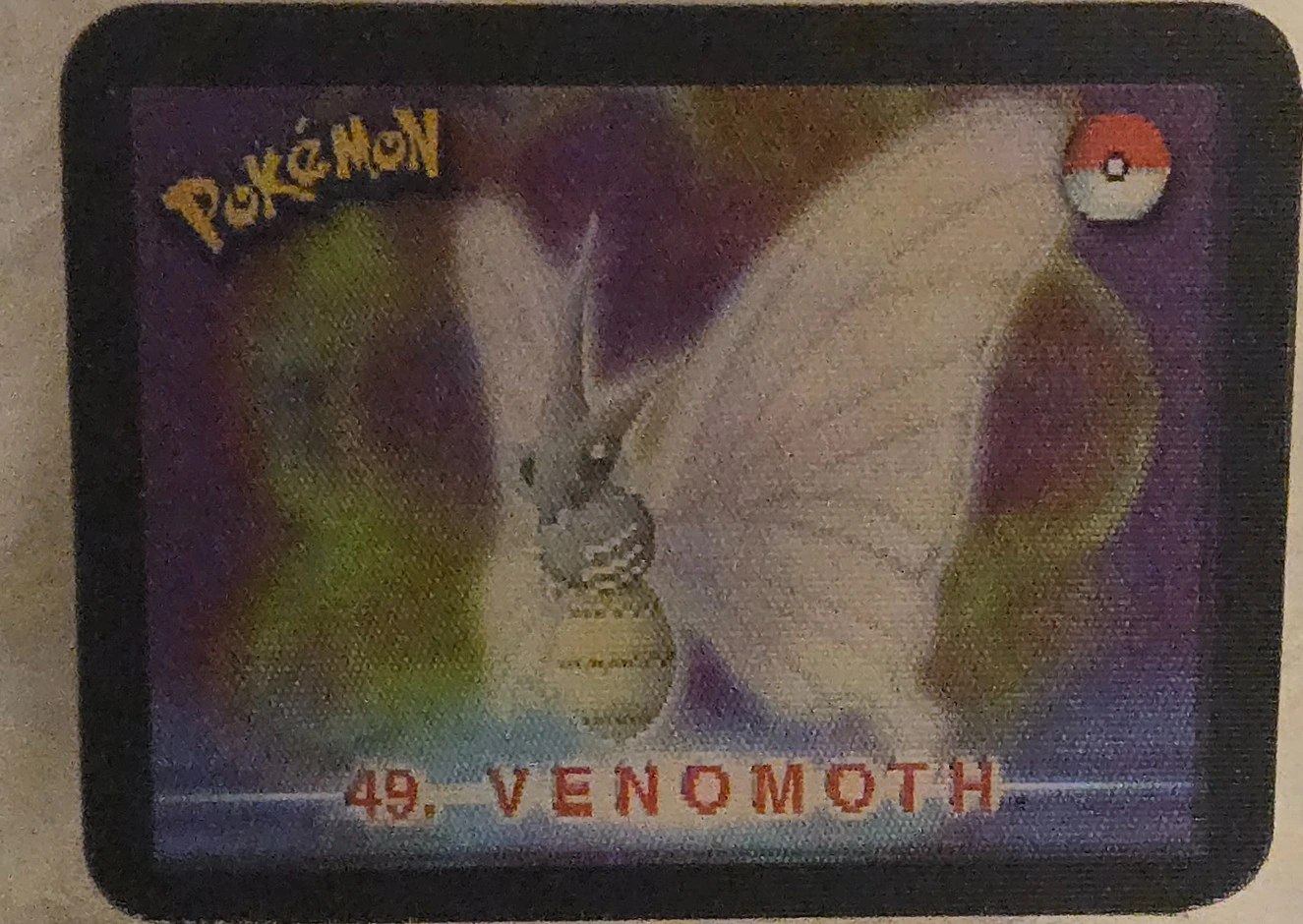 Venonat / Venomoth collectible, Pokémon Stadium Action 3D’s