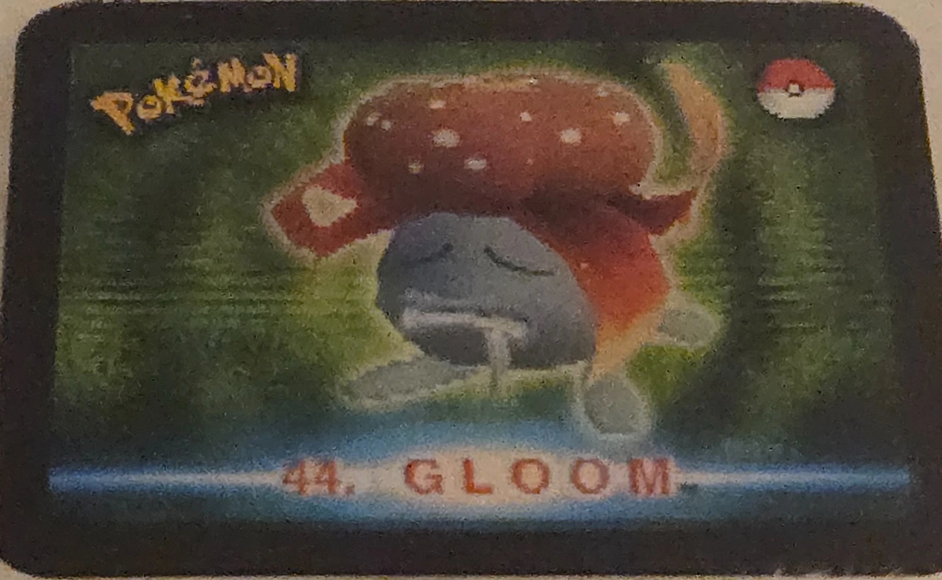 Oddish / Gloom / Vileplume collectible, Pokémon Stadium Action 3D’s