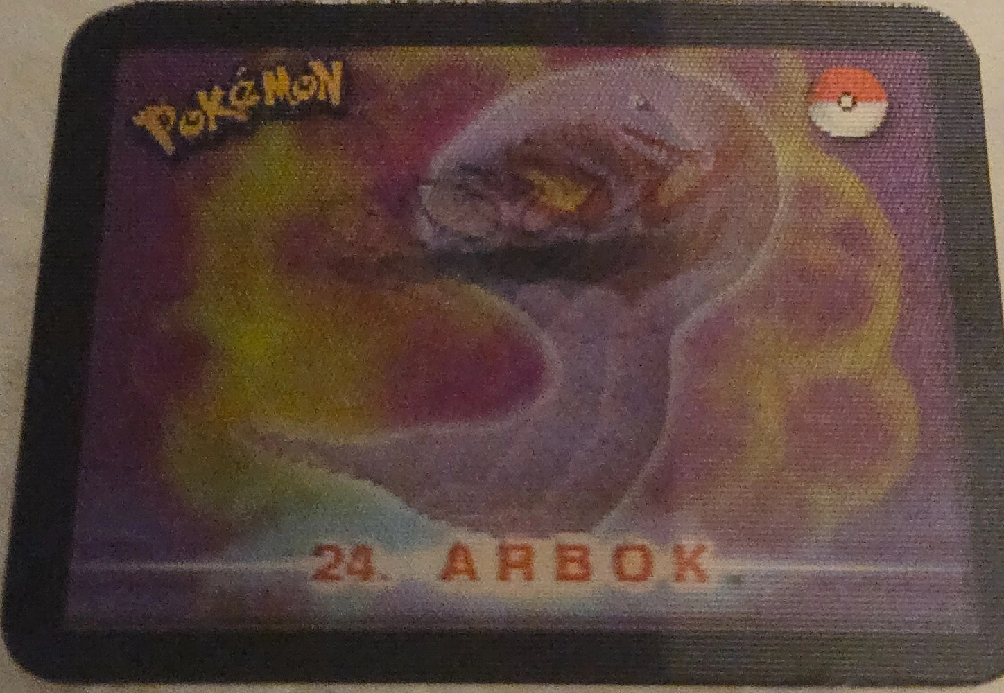 Ekans / Arbok collectible, Pokémon Stadium Action 3D’s
