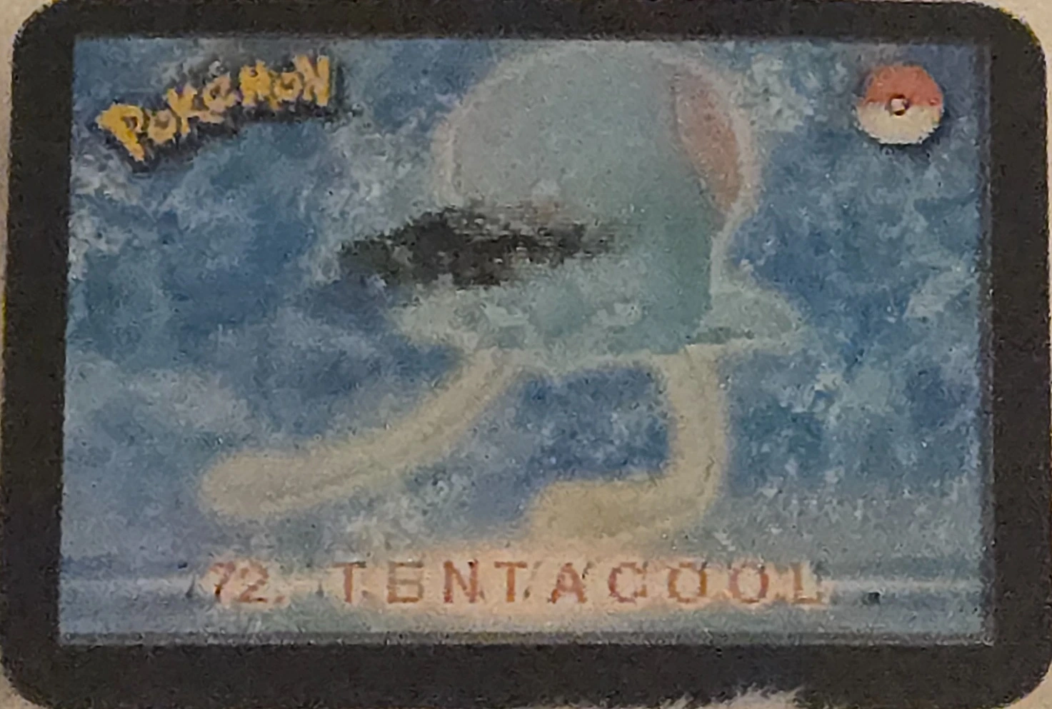 Tentacool / Tentacruel collectible, Pokémon Stadium Action 3D’s, front