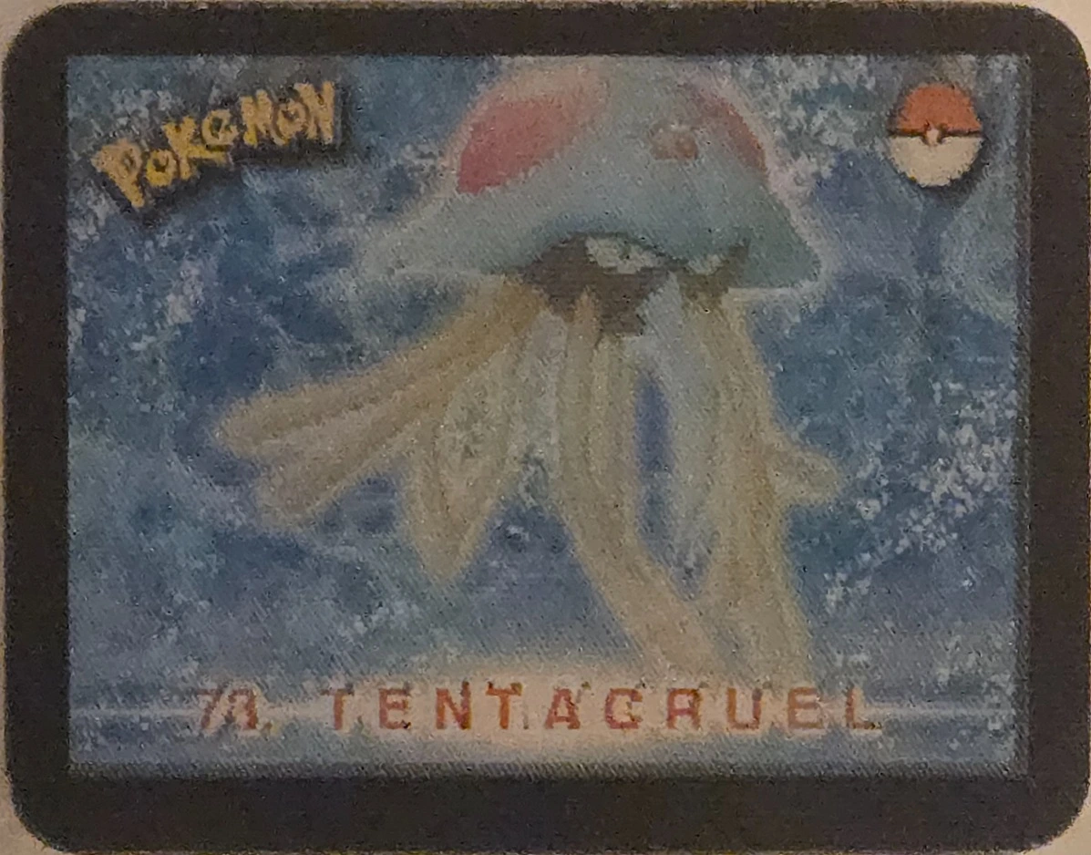 Tentacool / Tentacruel collectible, Pokémon Stadium Action 3D’s