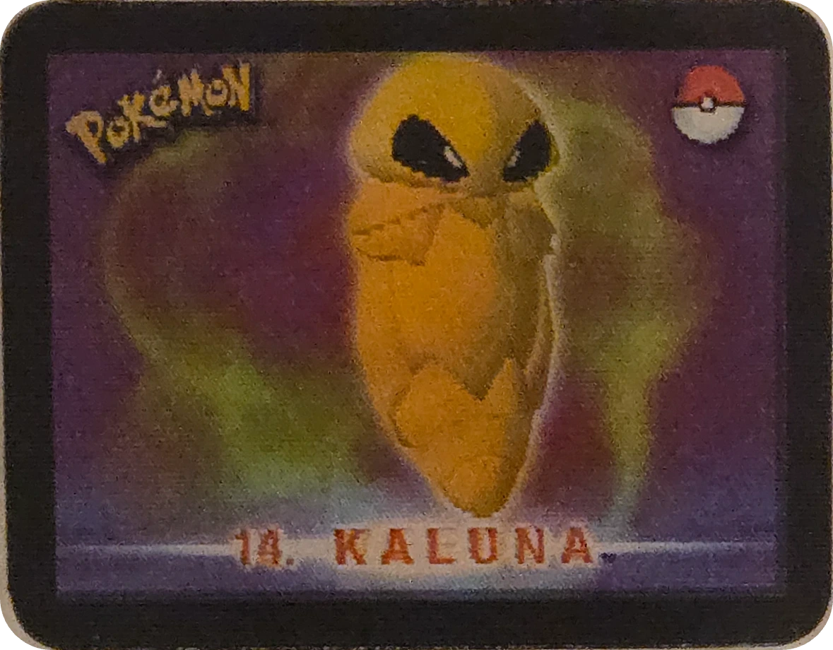 Weedle / Kakuna / Beedrill collectible, Pokémon Stadium Action 3D’s
