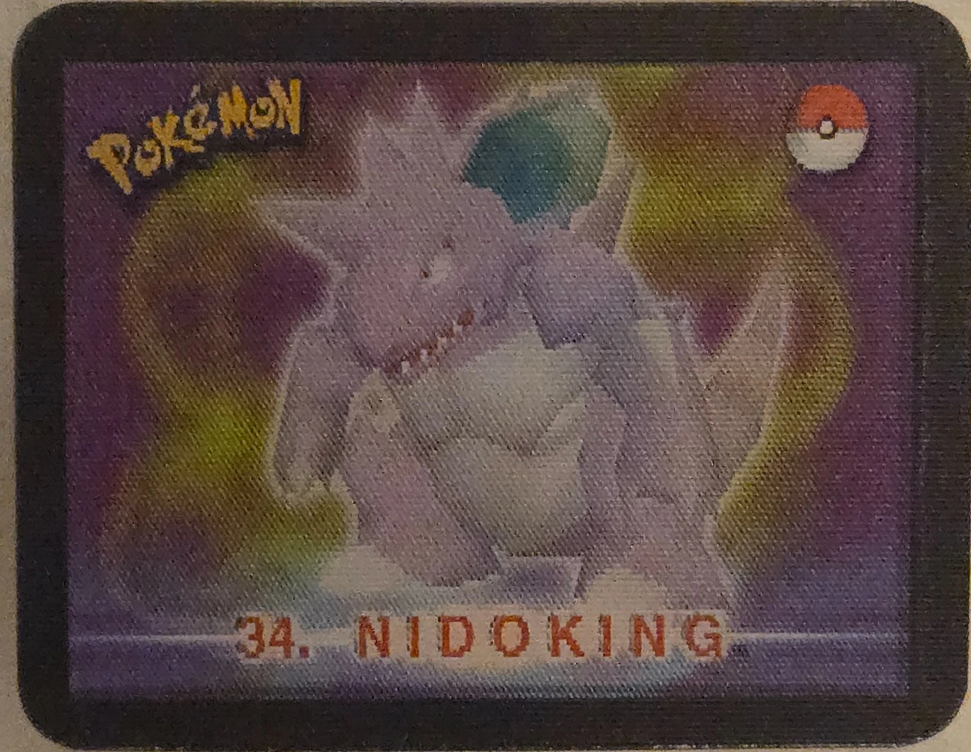 Nidoran♂ / Nidorino / Nidoking collectible, Pokémon Stadium Action 3D’s