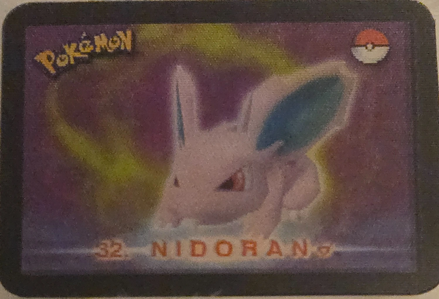 Nidoran♂ / Nidorino / Nidoking collectible, Pokémon Stadium Action 3D’s, front