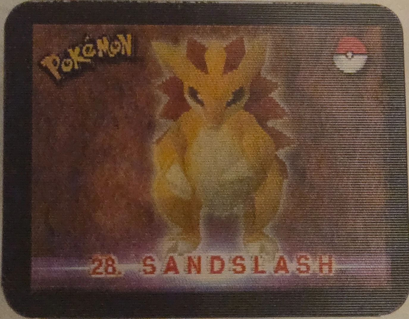 Sandshrew / Sandslash collectible, Pokémon Stadium Action 3D’s