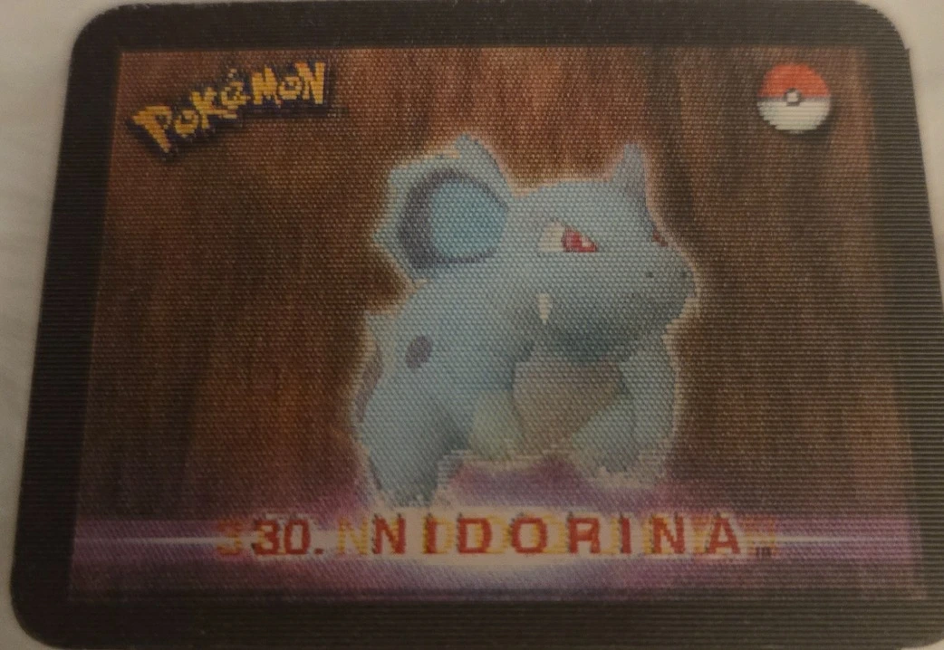 Nidoran♀ / Nidorina / Nidoqueen collectible, Pokémon Stadium Action 3D’s