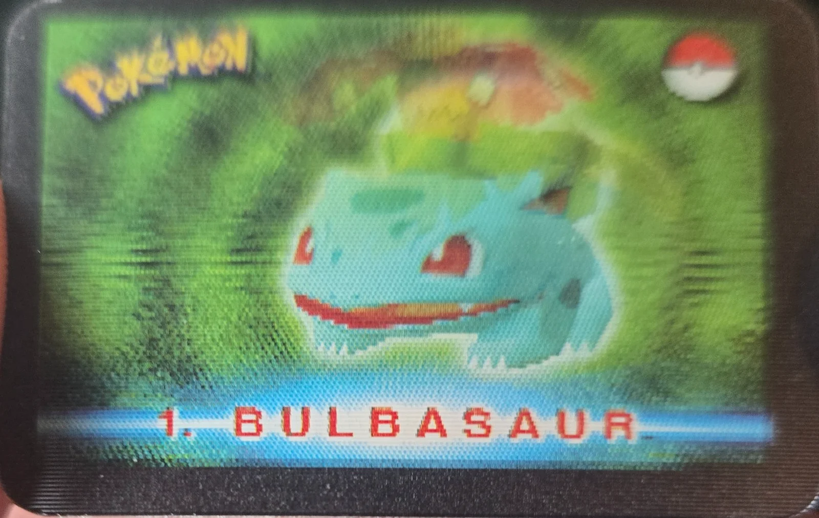 Bulbasaur / Ivysaur / Venusaur collectible, Pokémon Stadium Action 3D’s, front