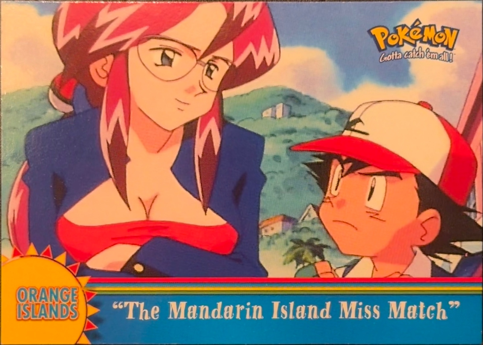 The Mandarin Island Miss Match card #OR16, Pokemon Topps Series 3 (2000), front