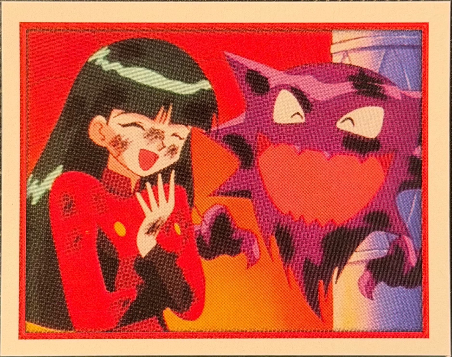 Haunter card #170, Pokémon Merlin Series 2 (2000), front