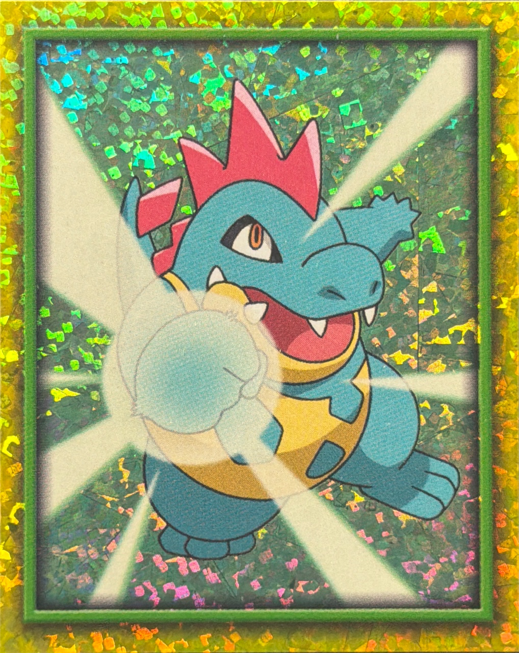 Logo card #1, Pokémon Merlin Series 5 (2002), front
